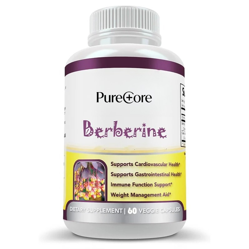 Berberine Hcl Capsule - Berberina HCl Avanzata 500mg, 60 Capsule,