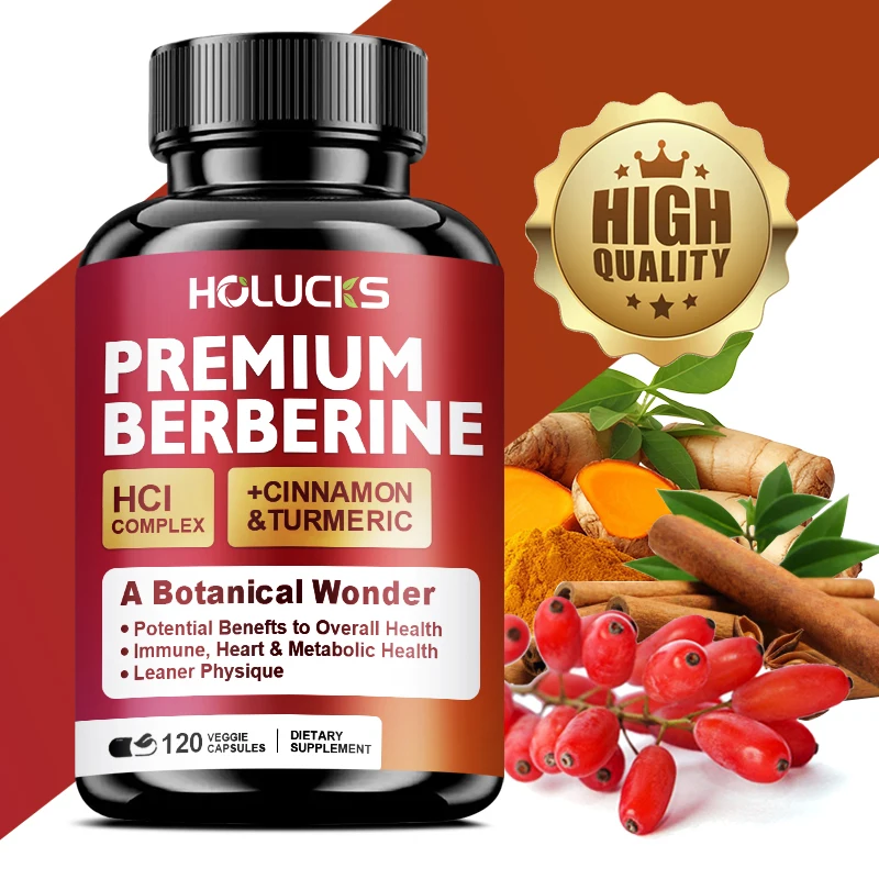 Complesso Holucks Premium Berb - Berberine Hcl Capsule recensione e prezzo