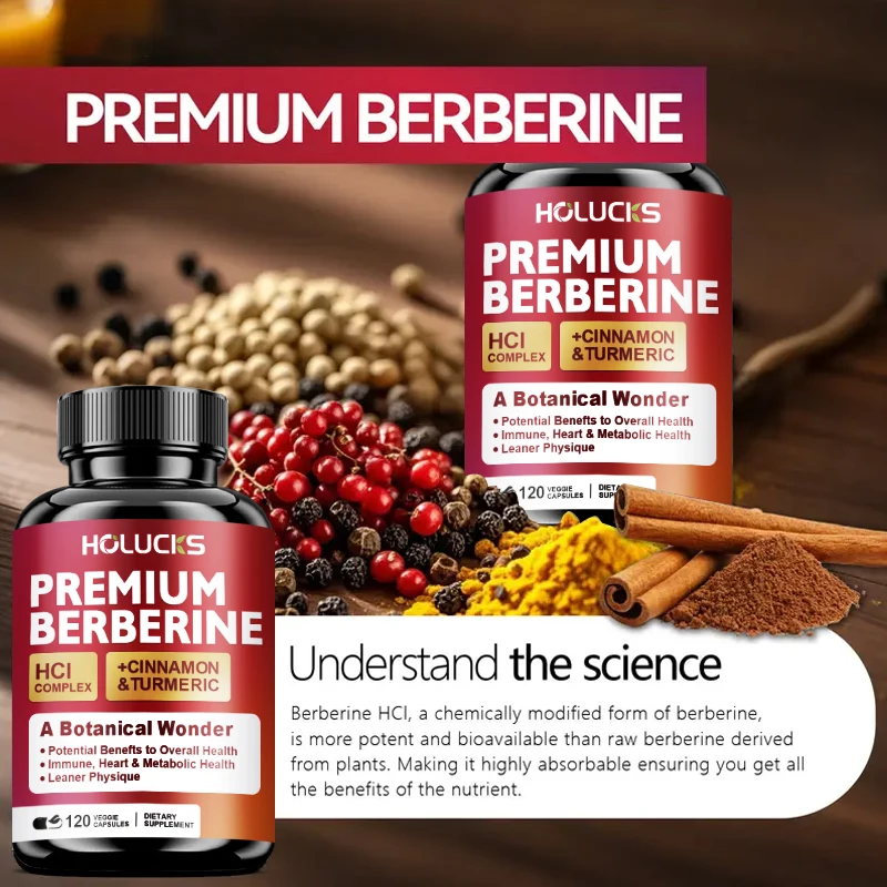 Complesso Holucks Premium Berb - Berberine Hcl Capsule recensione e prezzo