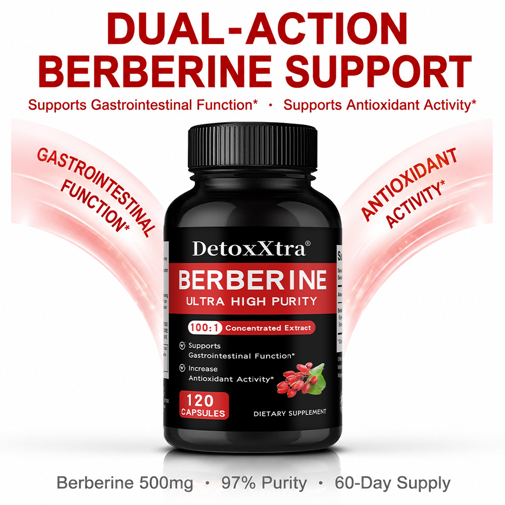 Capsule di Berberina HCL 500mg - Berberine Hcl Capsule recensione e prezzo