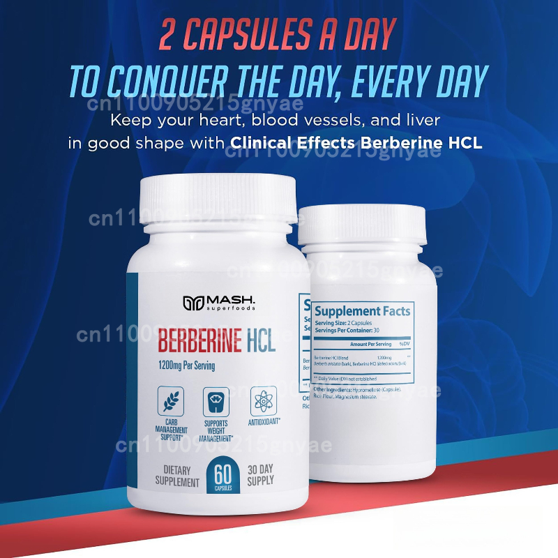 Premium Berberine HCL 1500mg - - Berberine Hcl Capsule recensione e prezzo