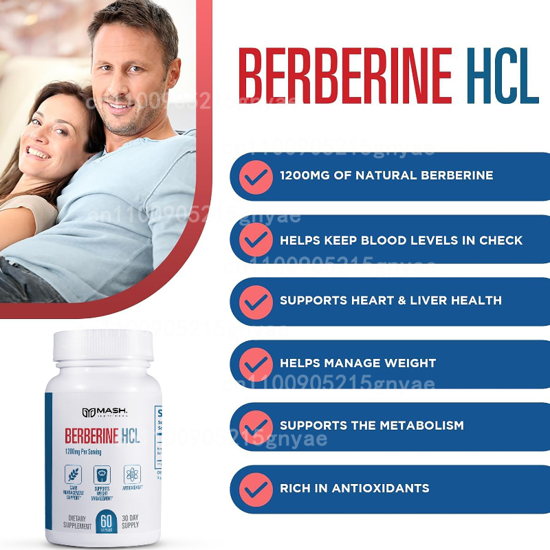 Premium Berberine HCL 1500mg - - Berberine Hcl Capsule recensione e prezzo