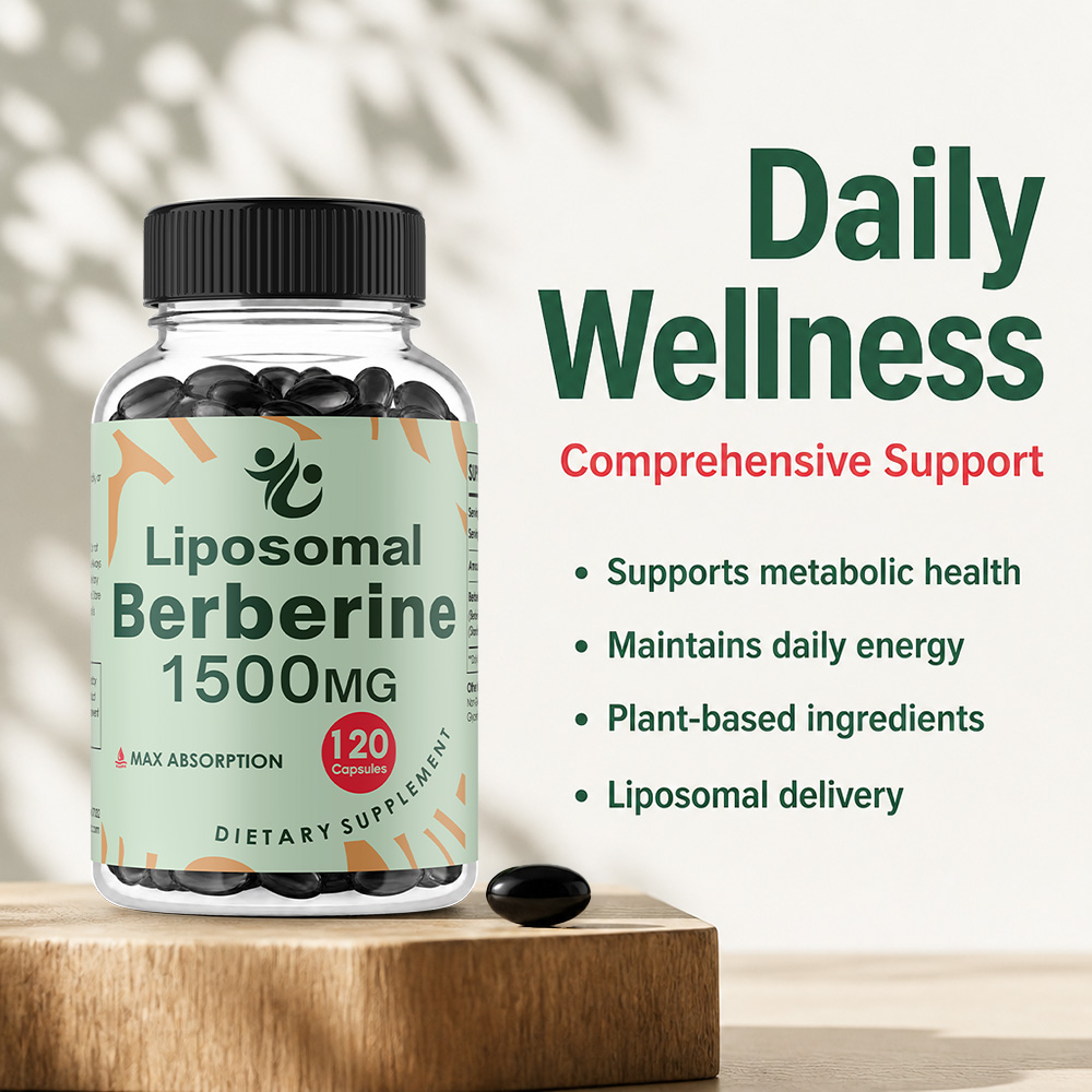 Berberina HCL Liposomiale - 15 - Berberine Hcl Capsule recensione e prezzo