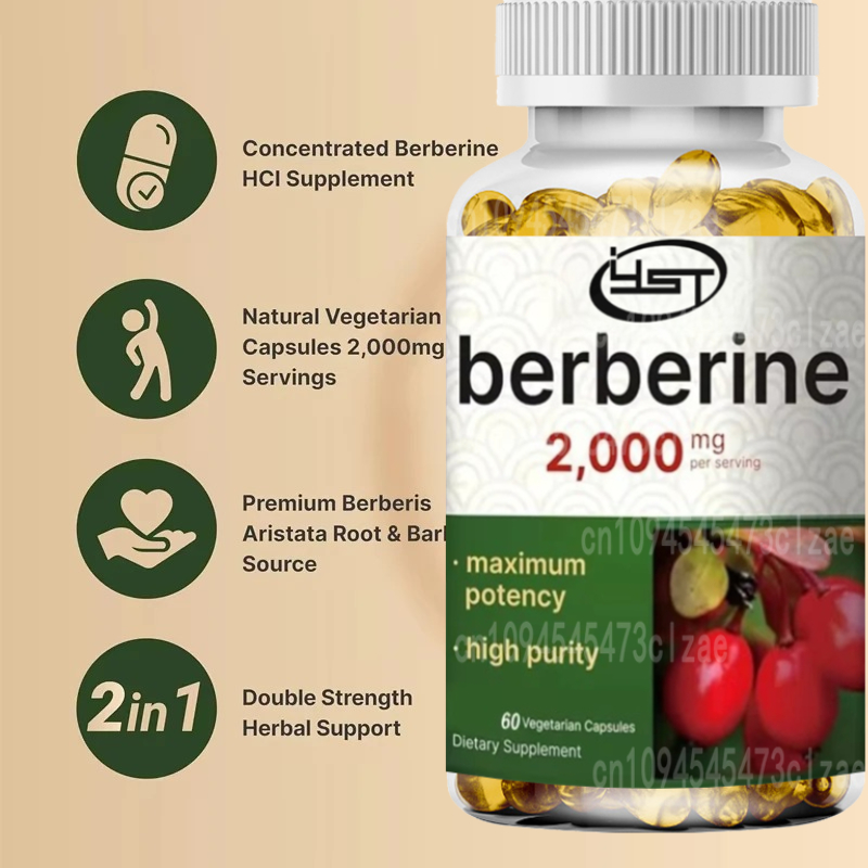 Integratore di Berberina |   6 - Berberine Hcl Capsule recensione e prezzo