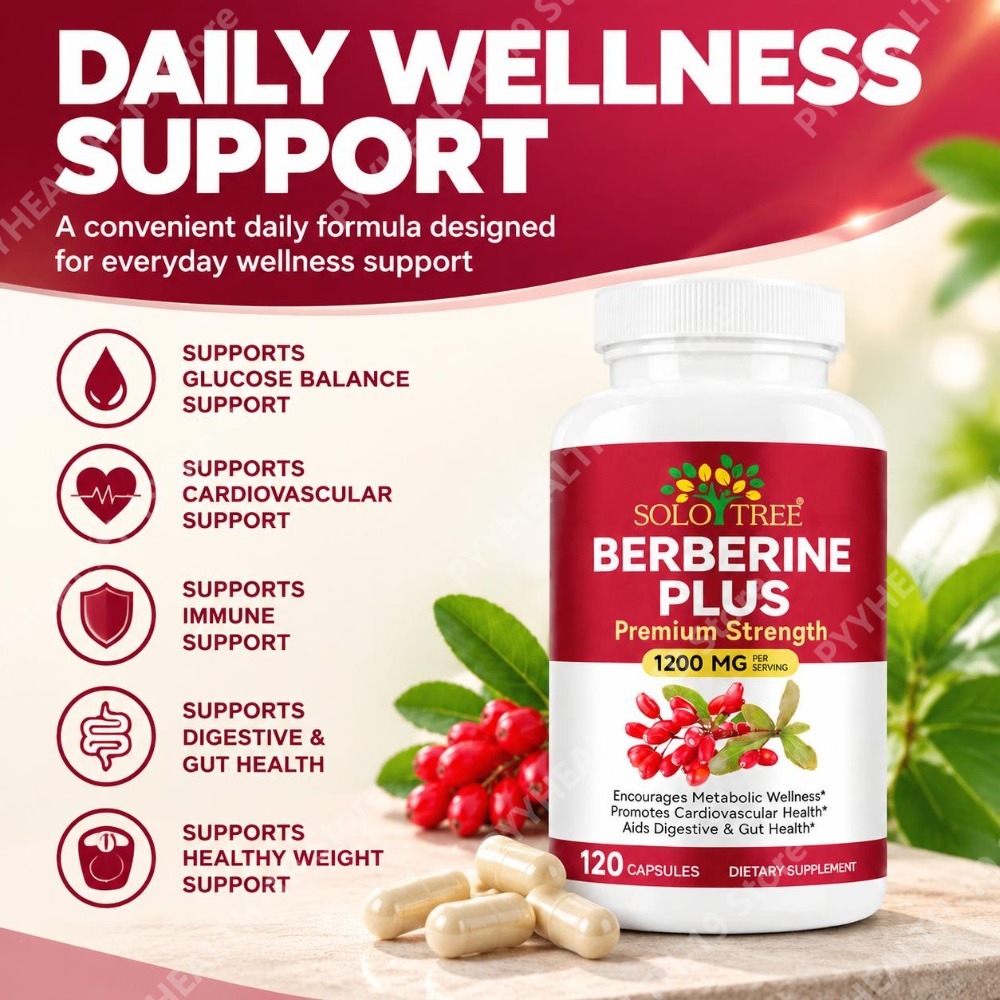 Berberina 1200 mg con Pappa Re - Berberine Hcl Capsule recensione e prezzo