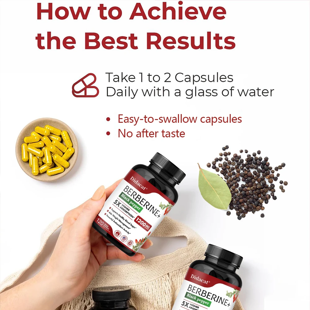 Integratore Berberine HCl - pe - Berberine Hcl Capsule recensione e prezzo