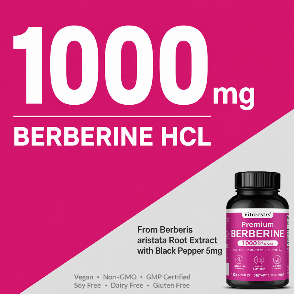 Integratore di Berberina HCl 1 - Berberine Hcl Capsule recensione e prezzo