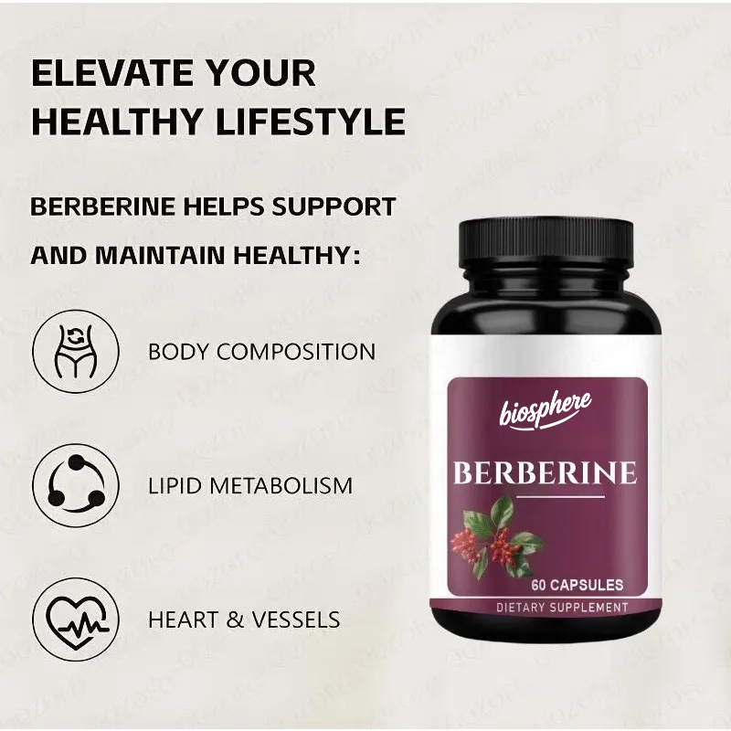 Berberine Supplemento-60 capsu - Berberine Hcl Capsule recensione e prezzo